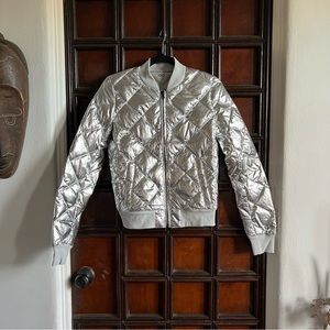Alo Yoga Reflective Idol Bomber Workout Jacket - NWOT - XS